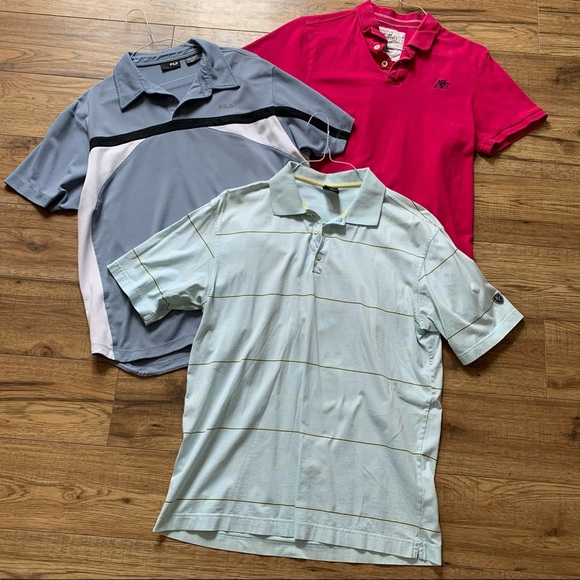 Bundle 3 Men’s size large polo shirts